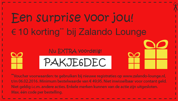 10 euro korting bij Zalando Lounge | Korting! Korting!
